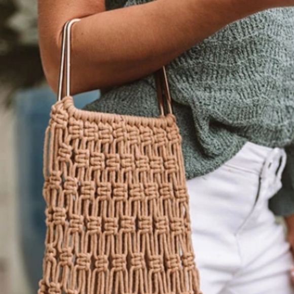 Rise & Shine Netted Bucket Bag - Picture 5 of 7